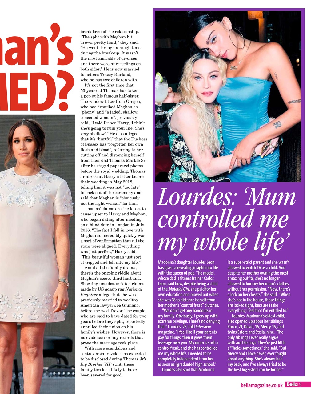 Bella Magazine Preview Pages