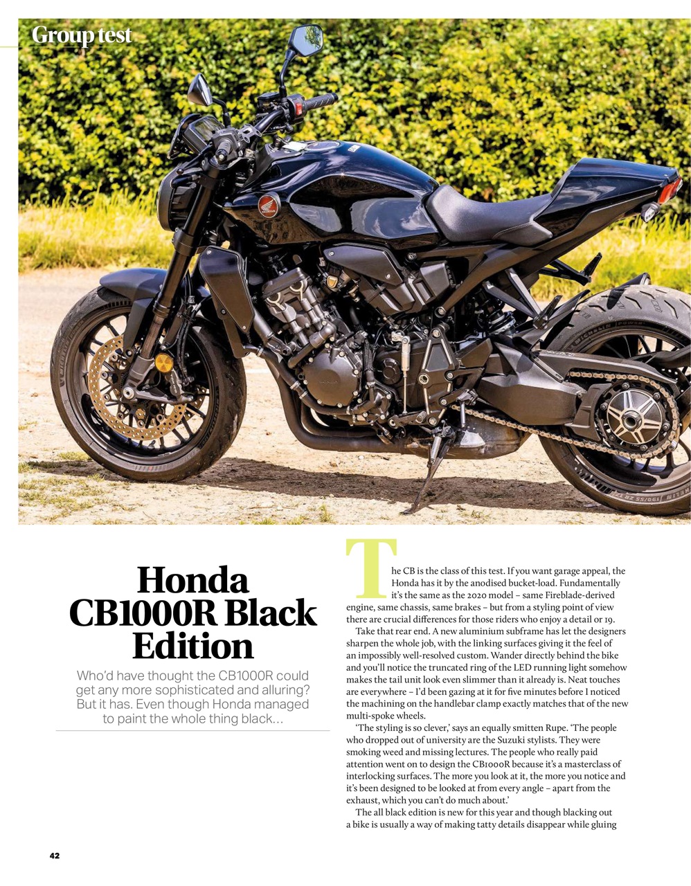 Bike Preview Pages