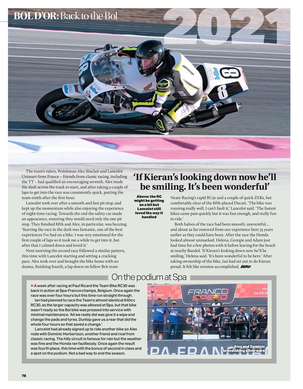 Bike Preview Pages