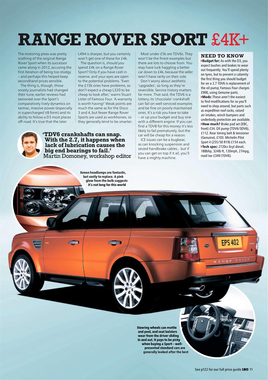 Land Rover Owner Preview Pages