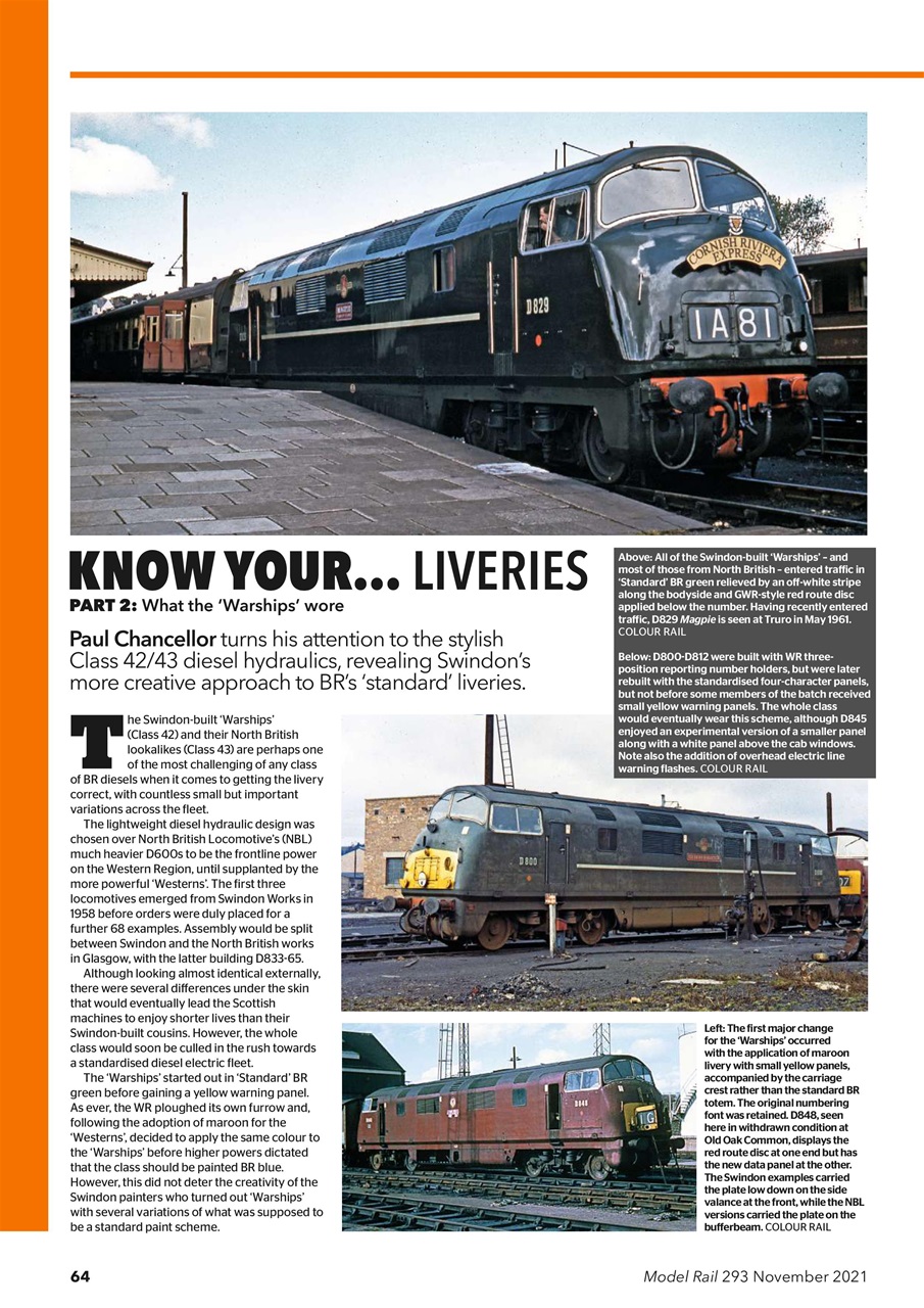 Model Rail Preview Pages
