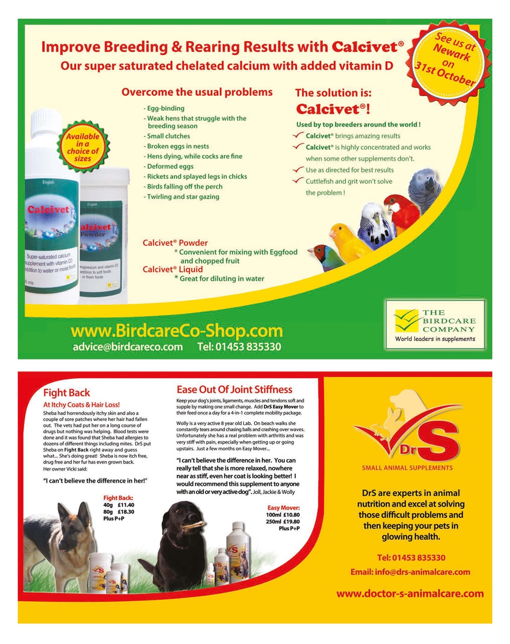 Cage & Aviary Birds Preview Pages