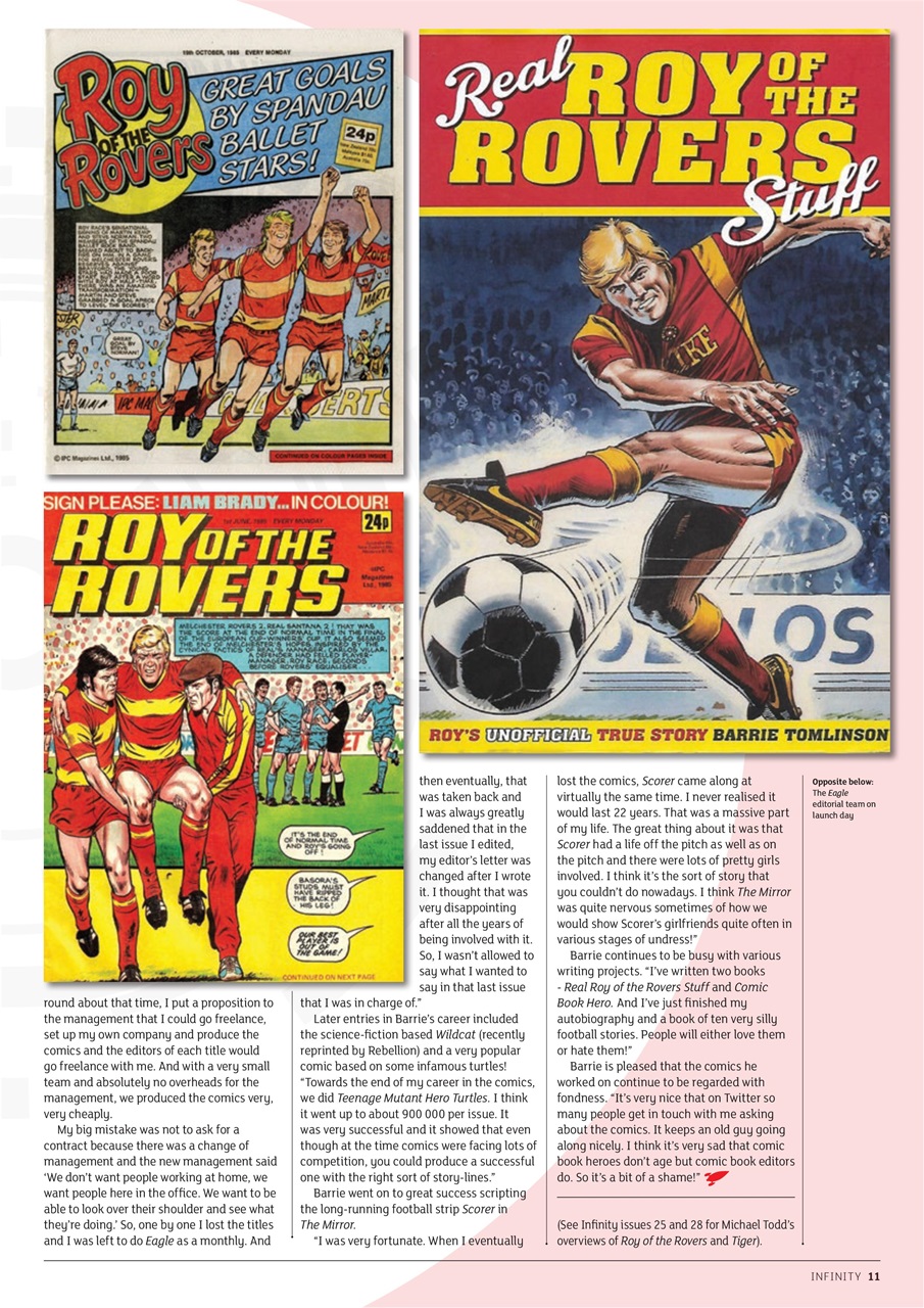 Infinity Magazine Preview Pages