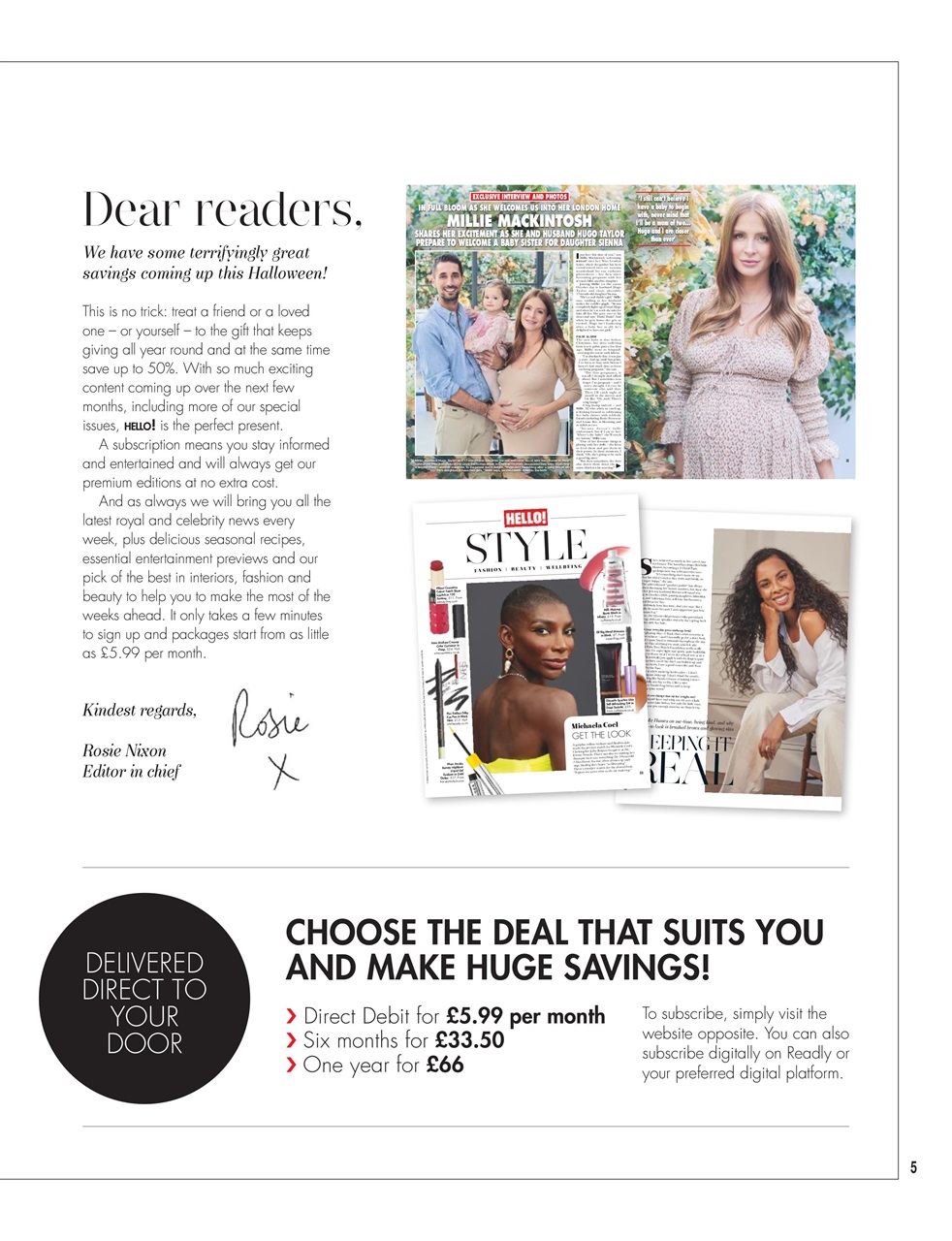 Hello! Magazine Preview Pages