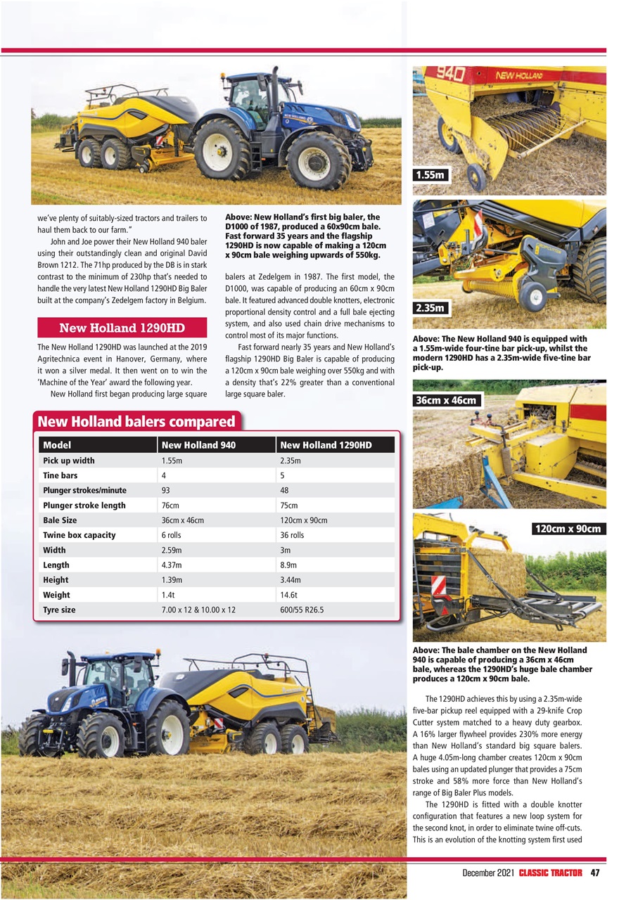Classic Tractor Preview Pages