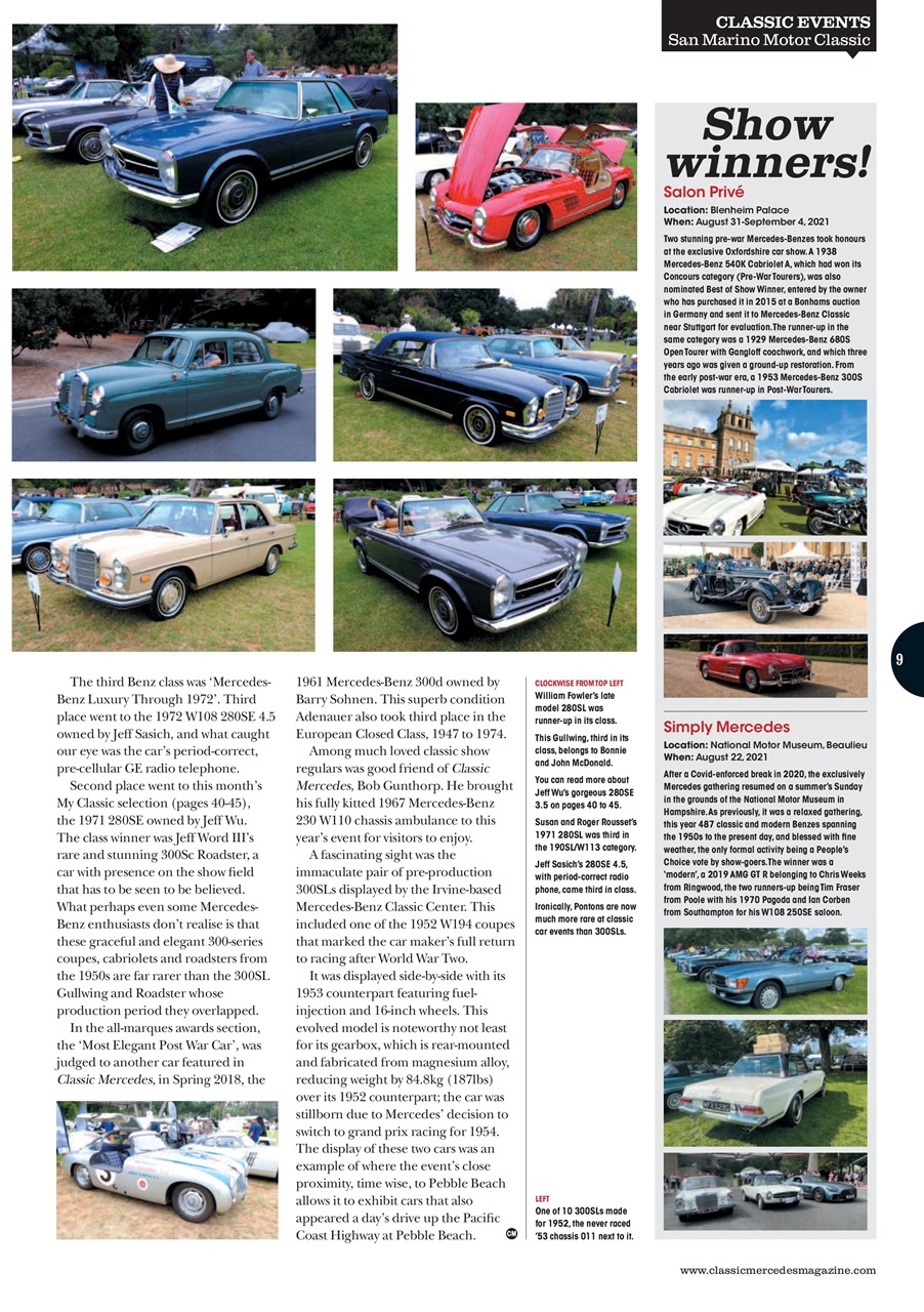 Mercedes Enthusiast Preview Pages