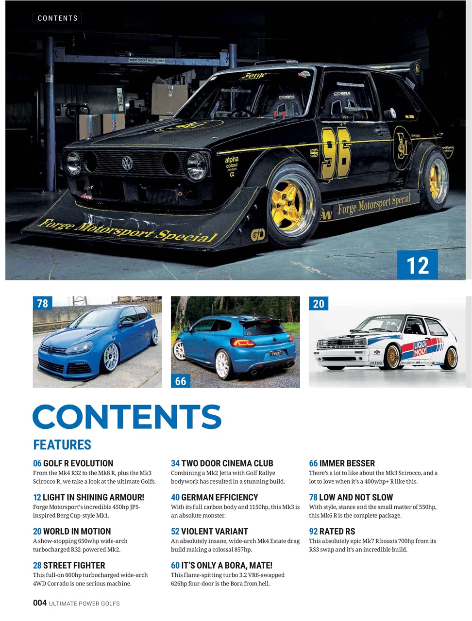 Pure Performance Preview Pages