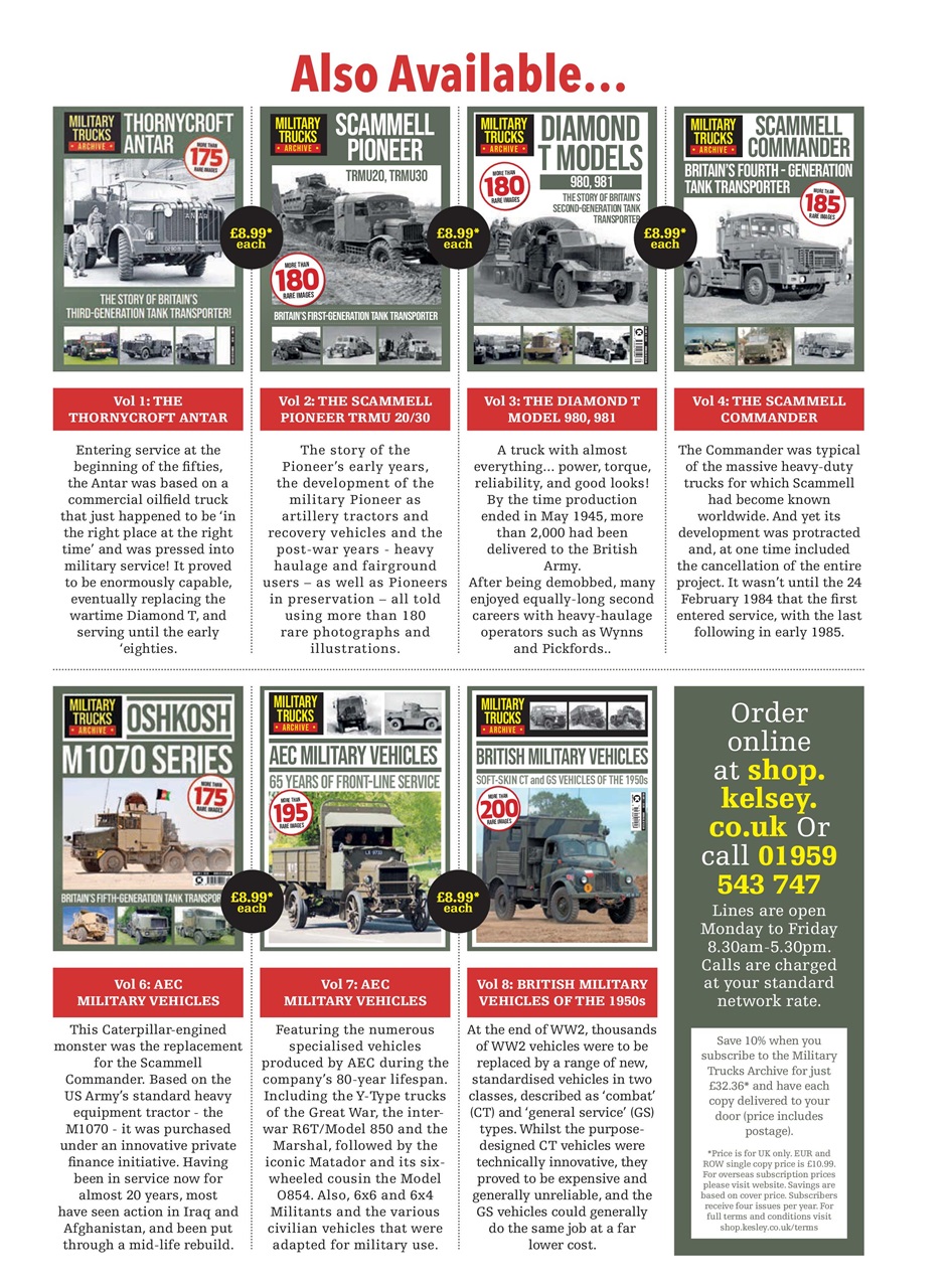 Military Vehicles Archive Preview Pages