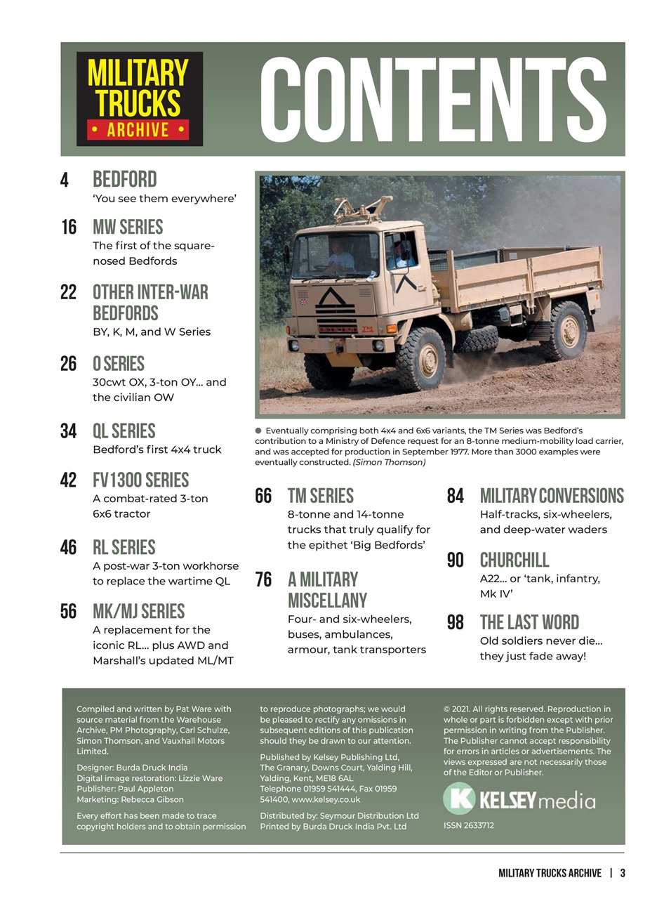 Military Vehicles Archive Preview Pages