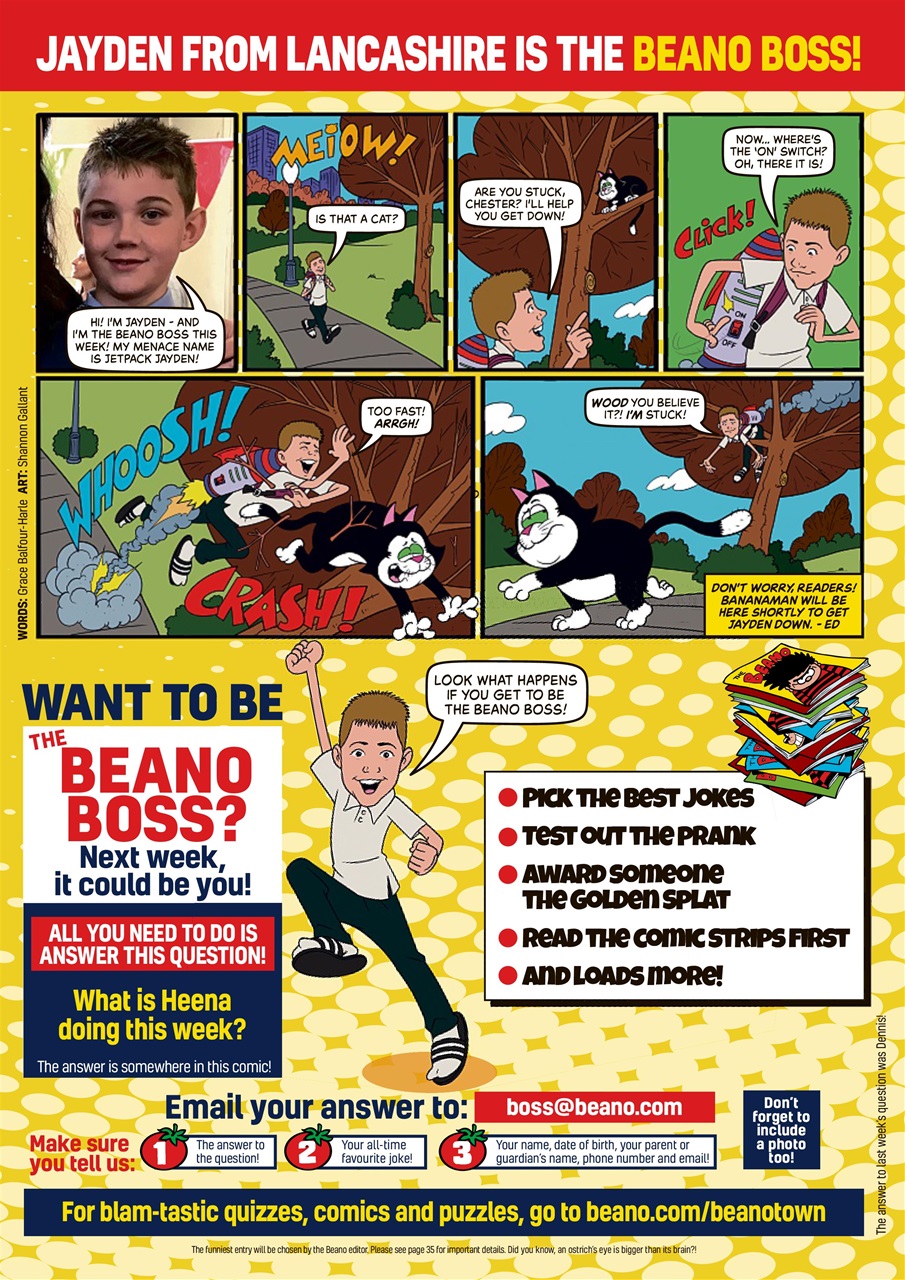 Beano Preview Pages