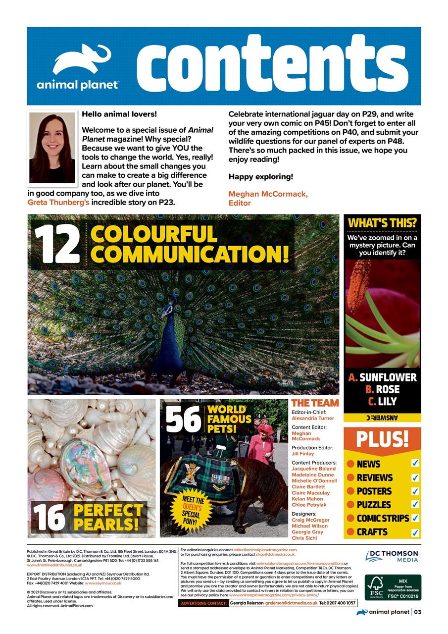 Animal Planet Kids Preview Pages