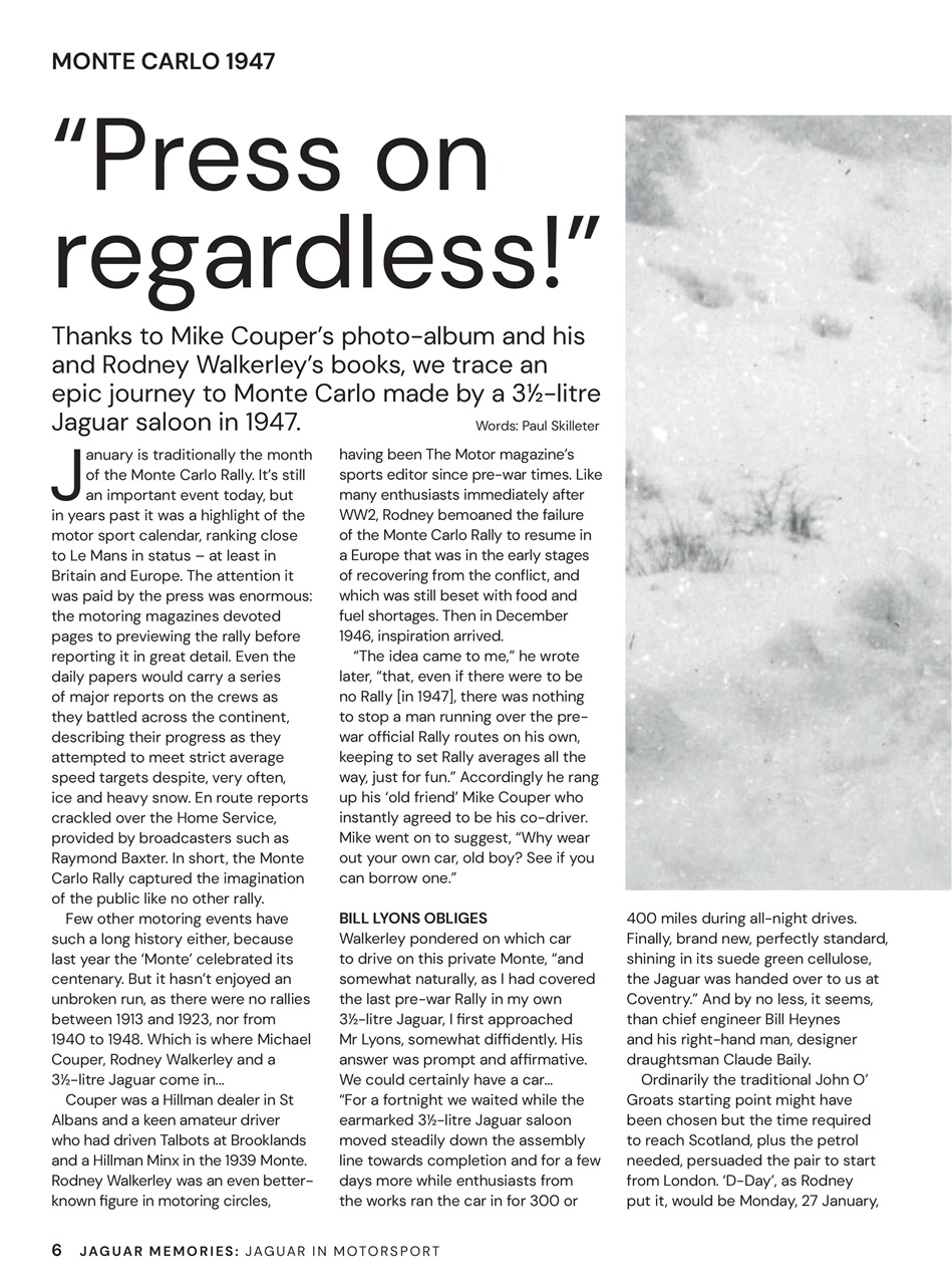 Jaguar Memories Preview Pages