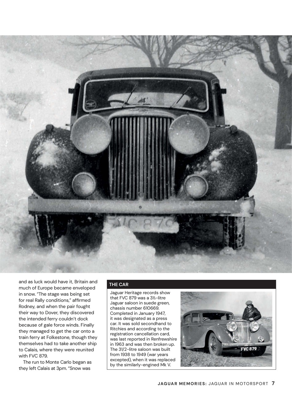 Jaguar Memories Preview Pages