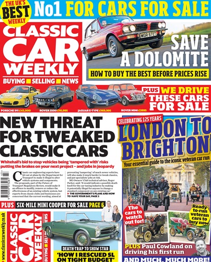 Classic Car Weekly issue 