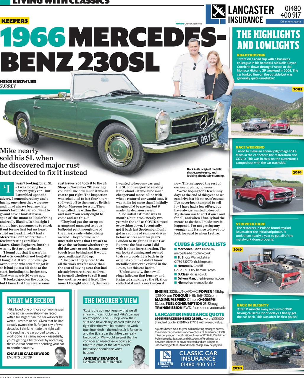 Classic Car Weekly Preview Pages