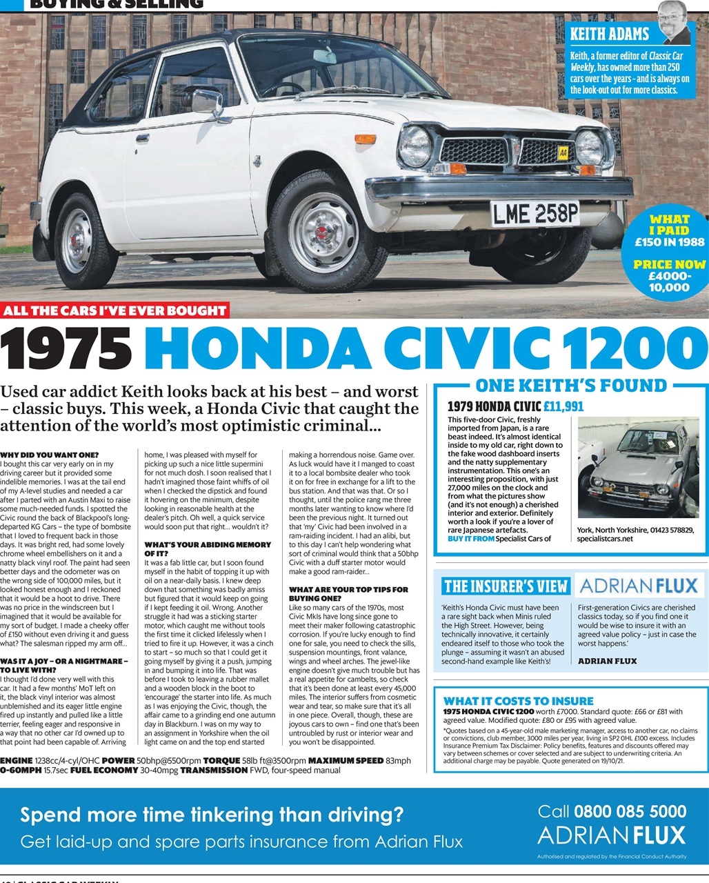 Classic Car Weekly Preview Pages
