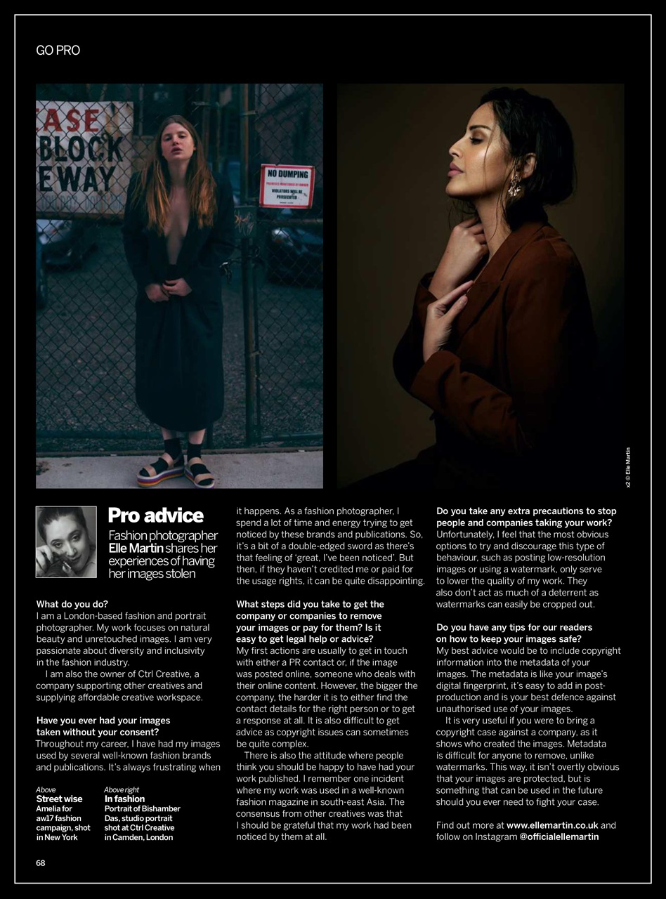 Digital Photographer Preview Pages