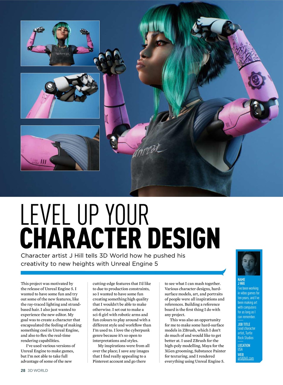 3D World Preview Pages