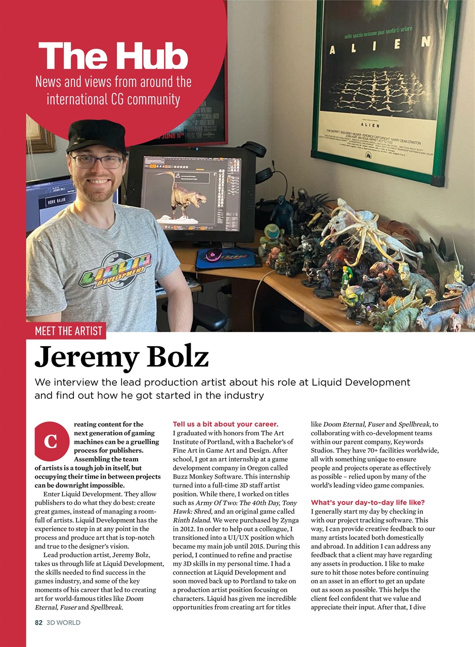 3D World Preview Pages