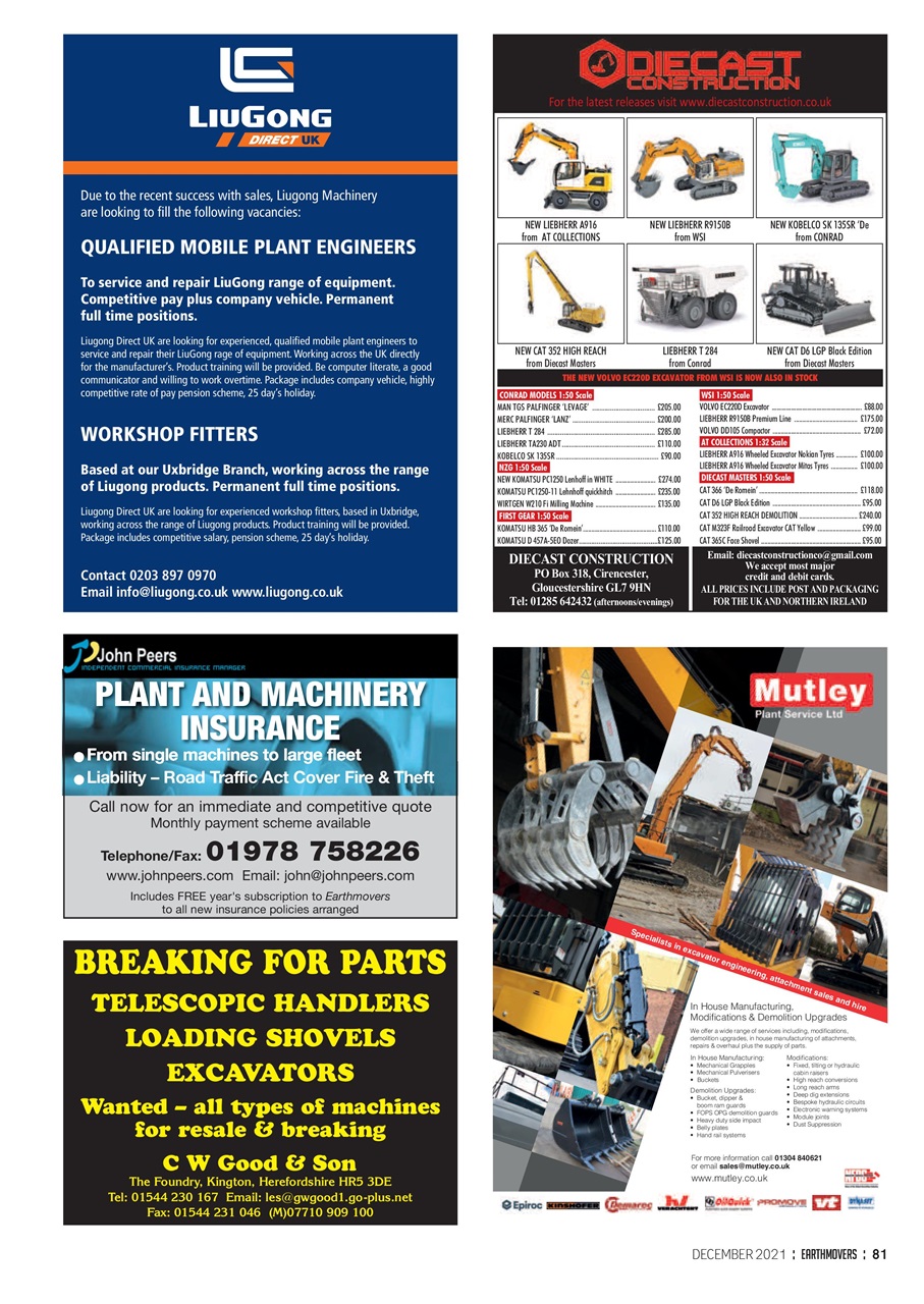 Earthmovers Preview Pages