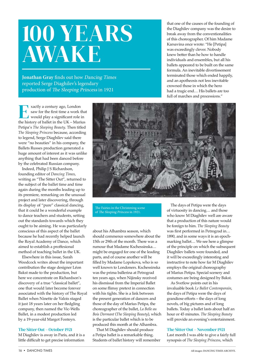 Dancing Times Preview Pages