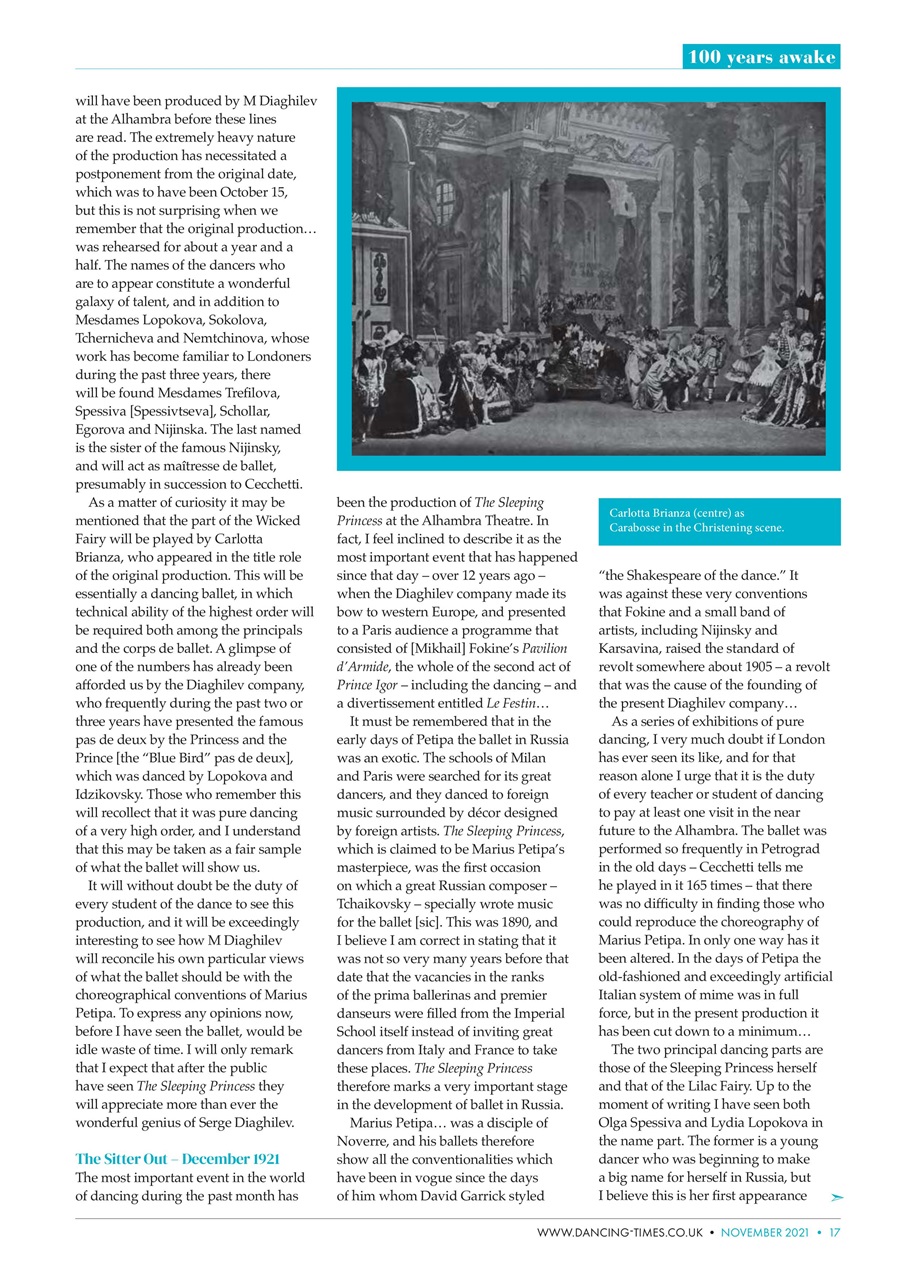 Dancing Times Preview Pages