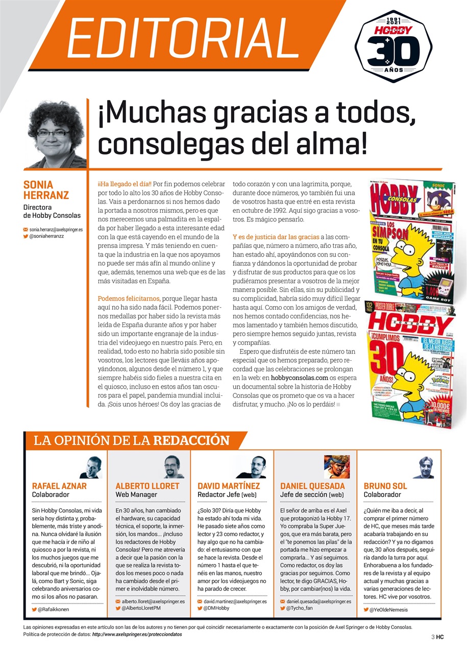 Hobby Consolas Preview Pages