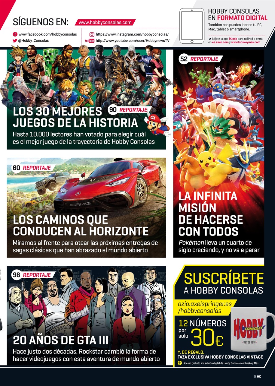 Hobby Consolas Preview Pages