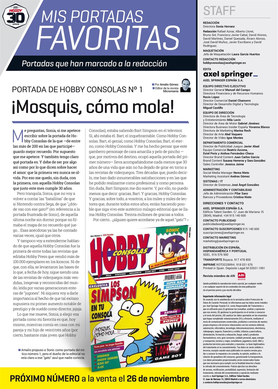 Hobby Consolas Preview Pages