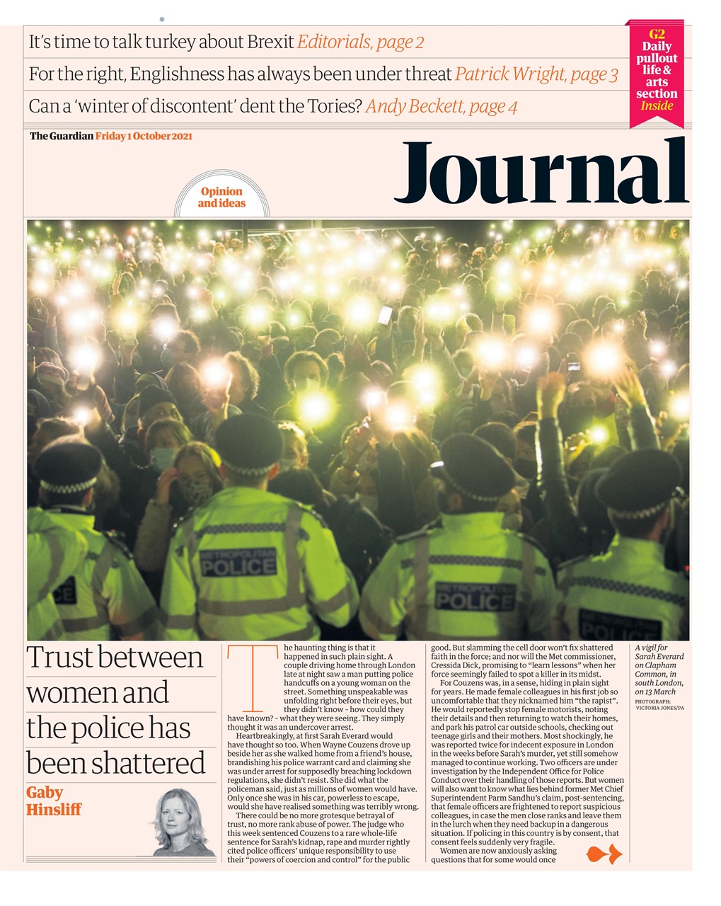 The Guardian Newspaper Preview Pages