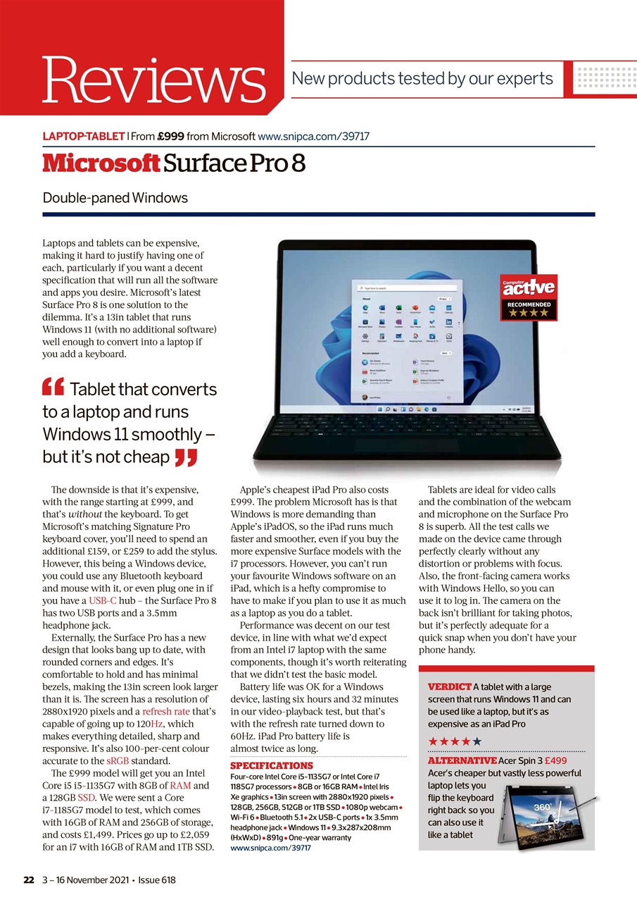 Computer Active Preview Pages