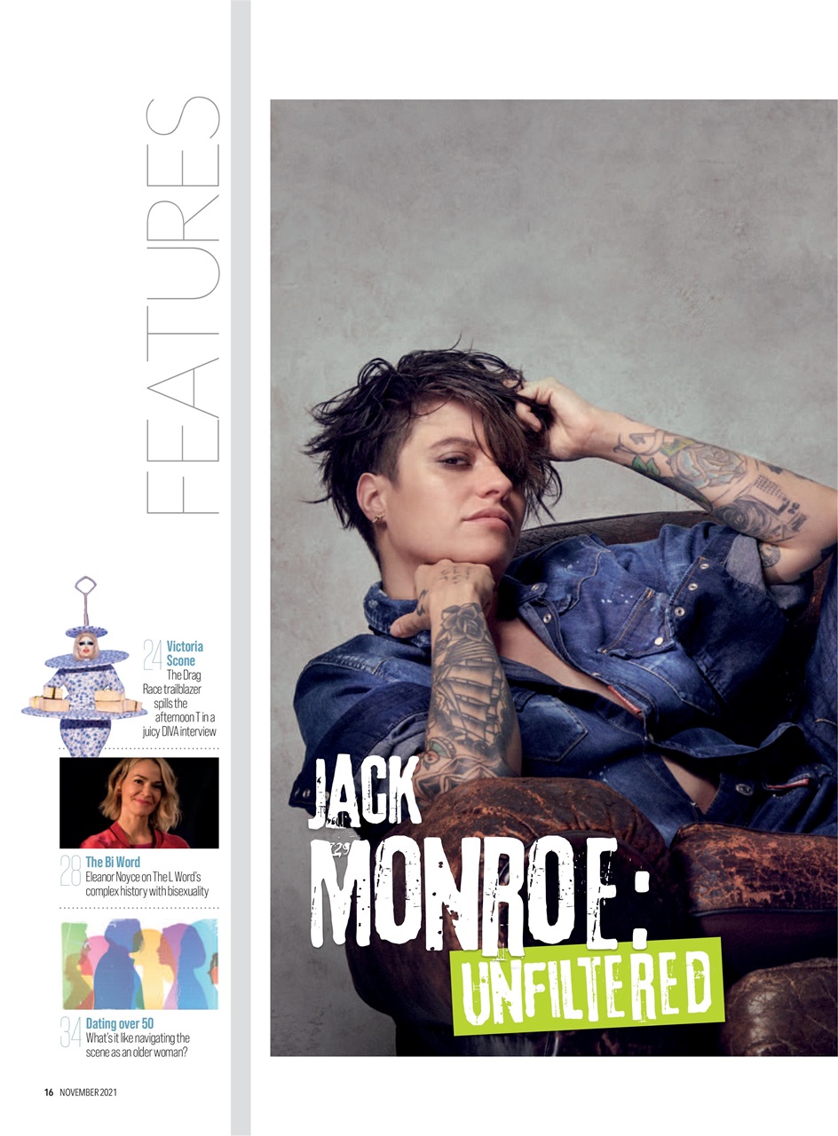 DIVA Magazine Preview Pages