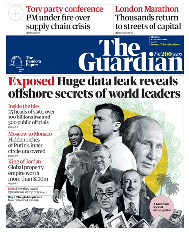 The Guardian Newspaper issue Monday, October 4, 2021