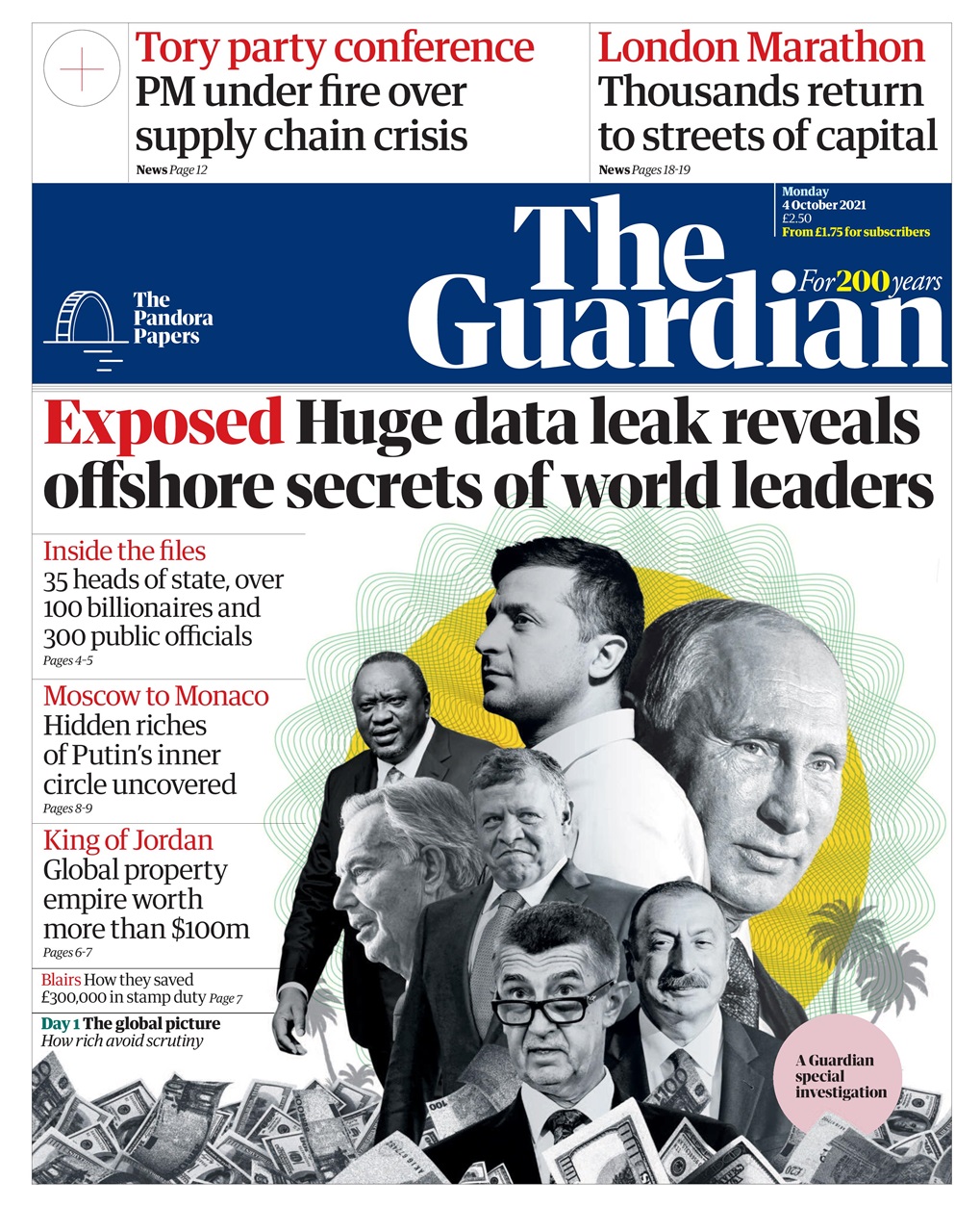 The Guardian Newspaper Preview Pages