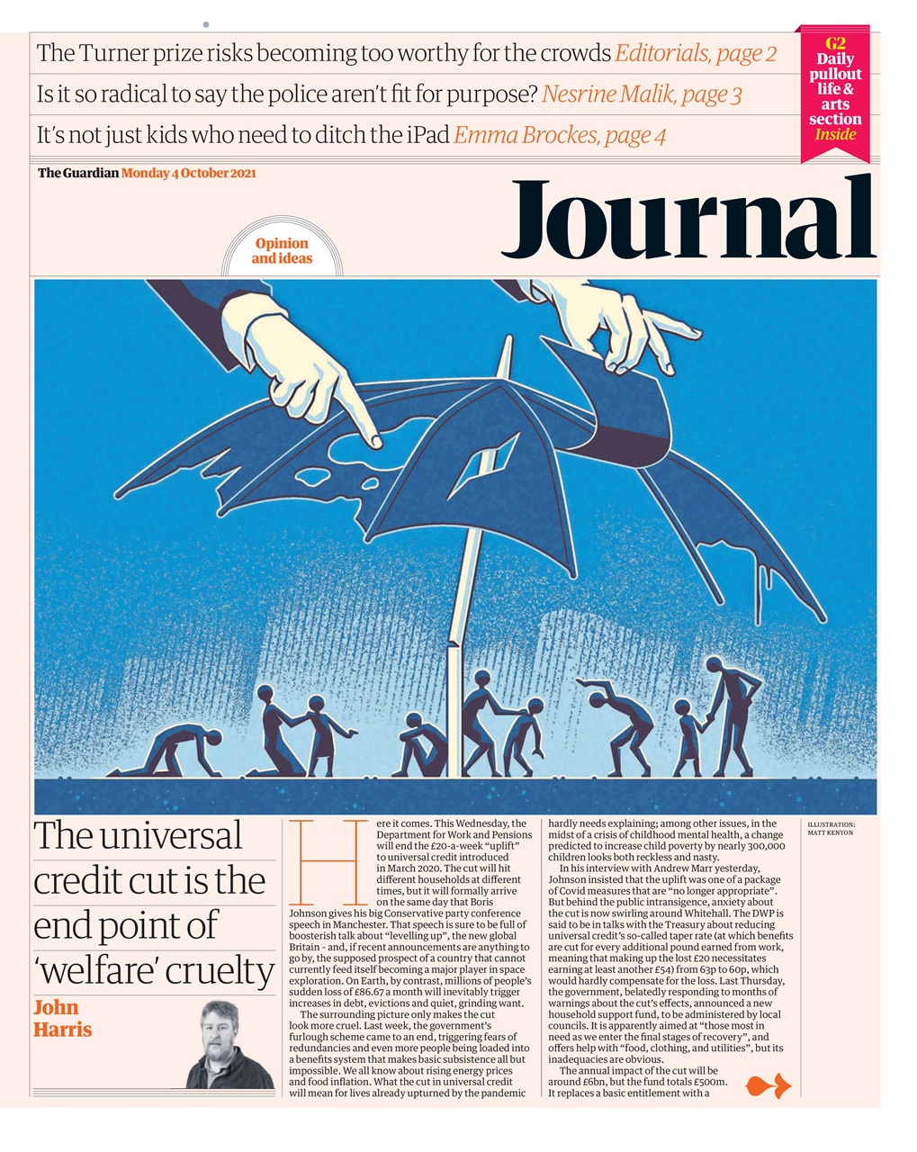 The Guardian Newspaper Preview Pages