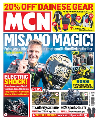 MCN issue Oct 27th 2021