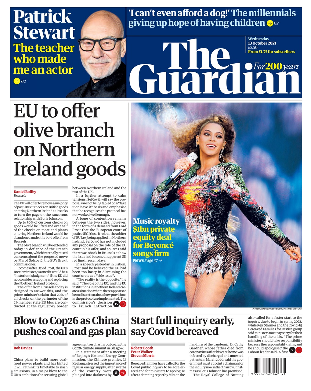 The Guardian Newspaper Preview Pages