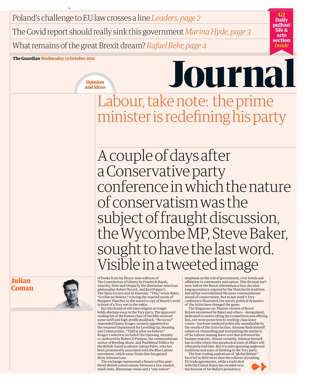 The Guardian Newspaper Preview Pages