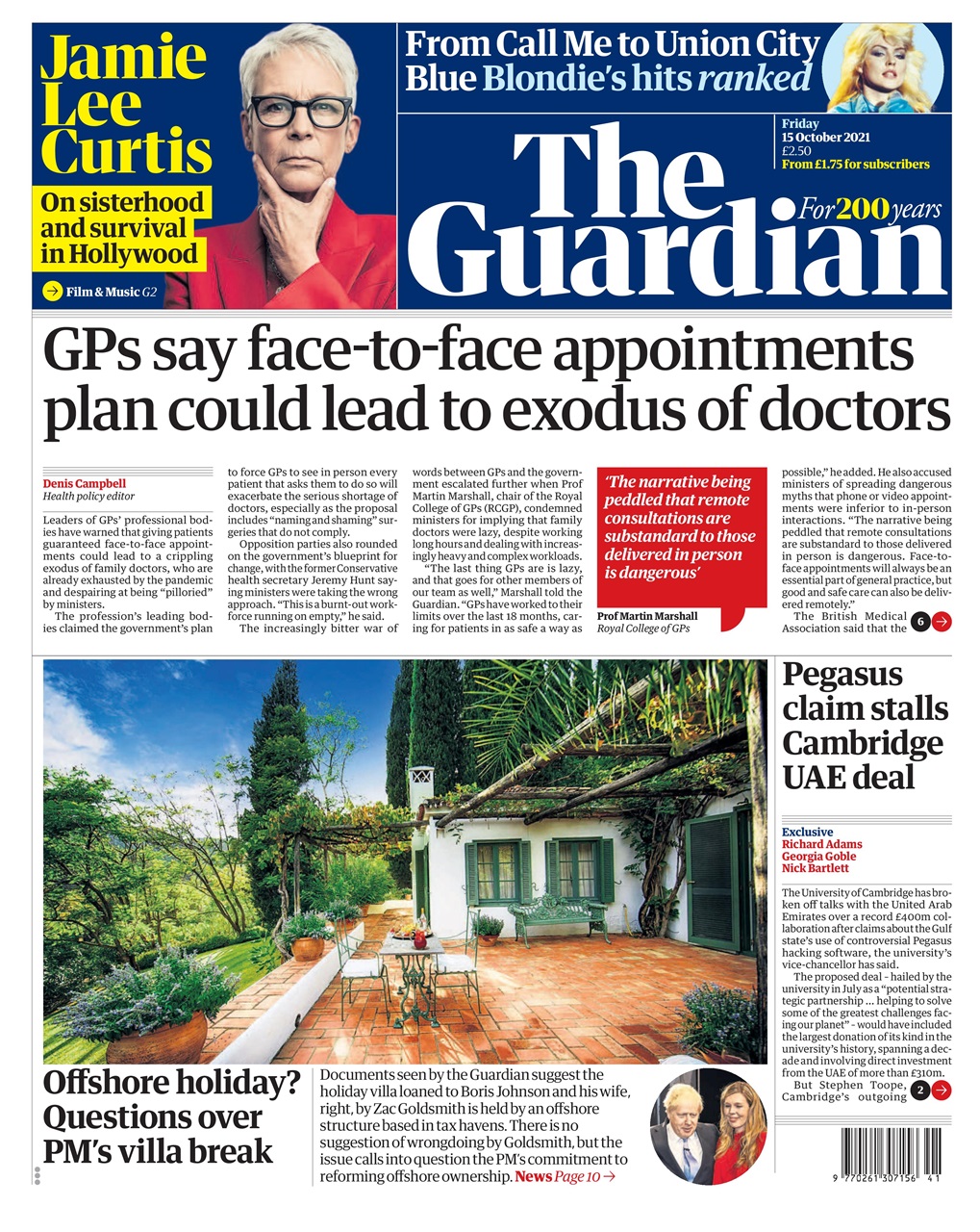 The Guardian Newspaper Preview Pages