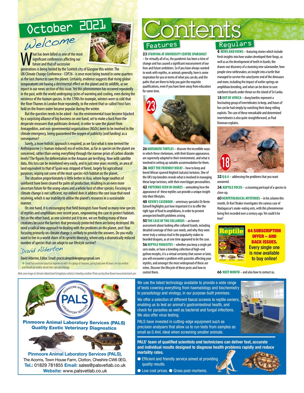 Practical Reptile Keeping Preview Pages