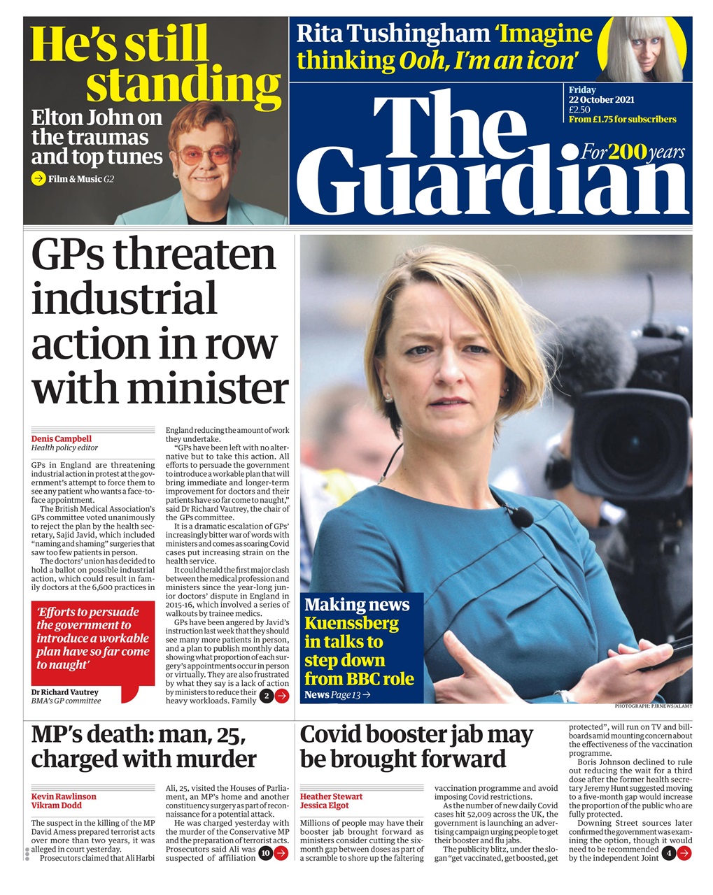 The Guardian Newspaper Preview Pages