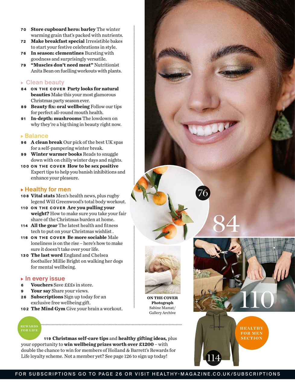 Healthy Magazine Preview Pages