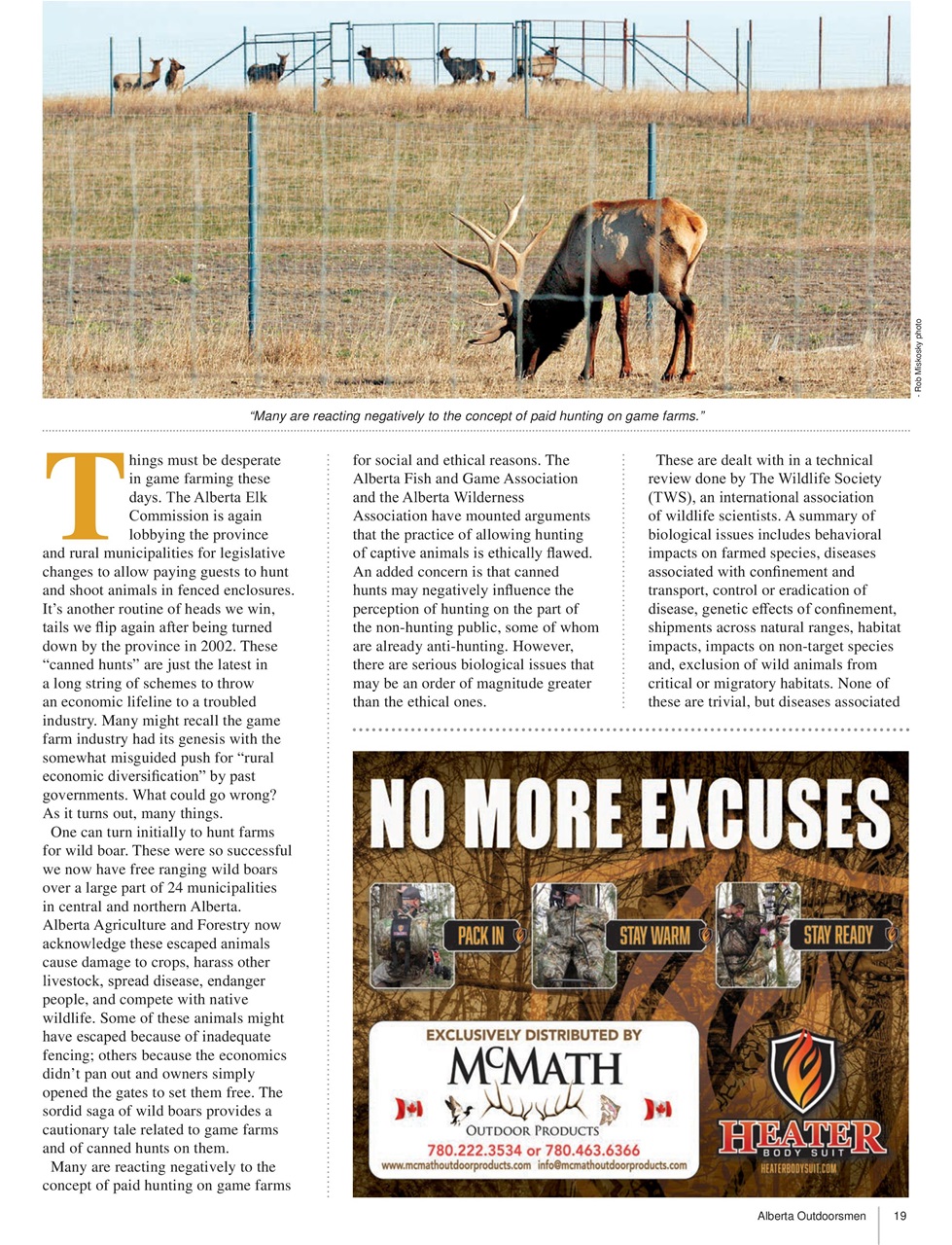 Alberta Outdoors Preview Pages
