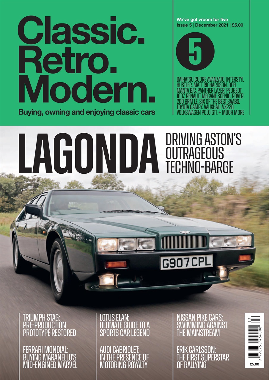 Classic Retro Modern Magazine Preview Pages
