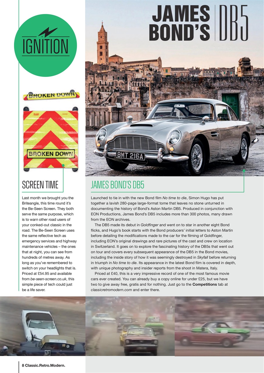 Classic Retro Modern Magazine Preview Pages
