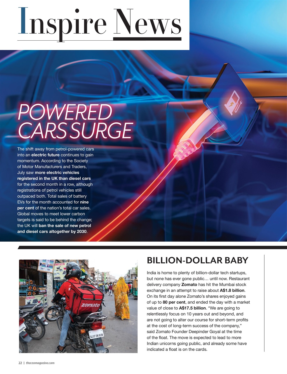 The CEO Magazine EMEA Preview Pages