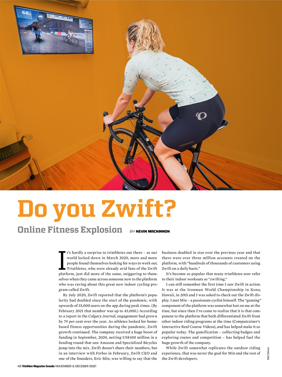 Triathlon Magazine Canada Preview Pages