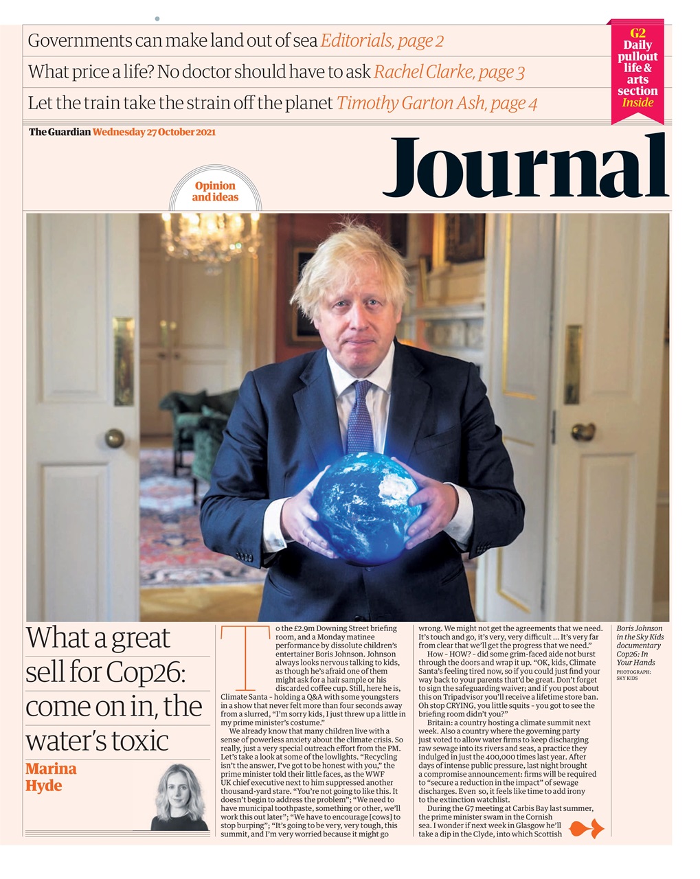 The Guardian Newspaper Preview Pages