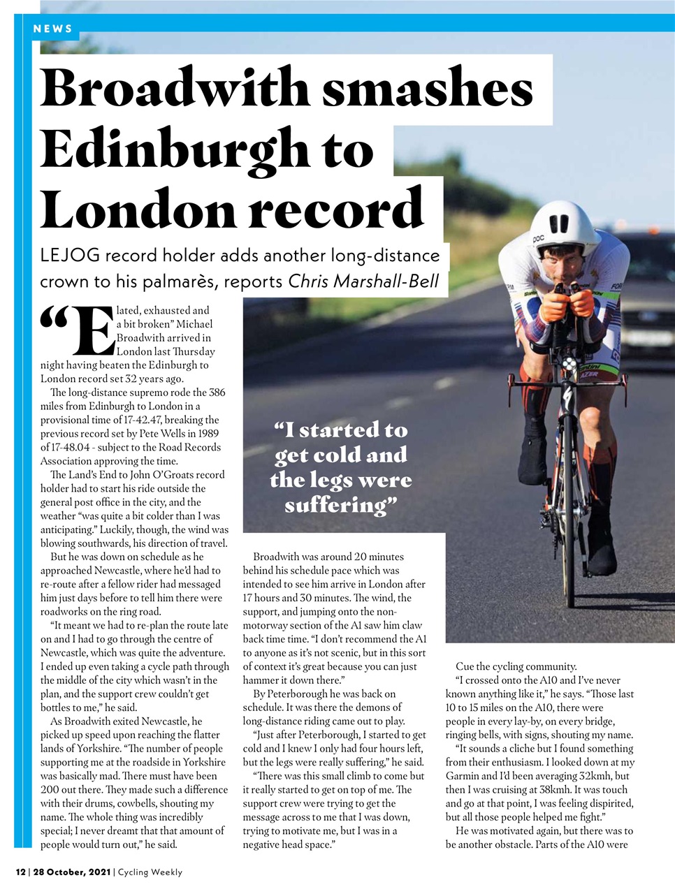 Cycling Weekly Preview Pages