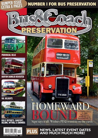 Bus & Coach Preservation issue  December 2021